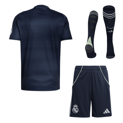 Real Madrid Tröja Bortaställ 2025/26 Mörkblå-11