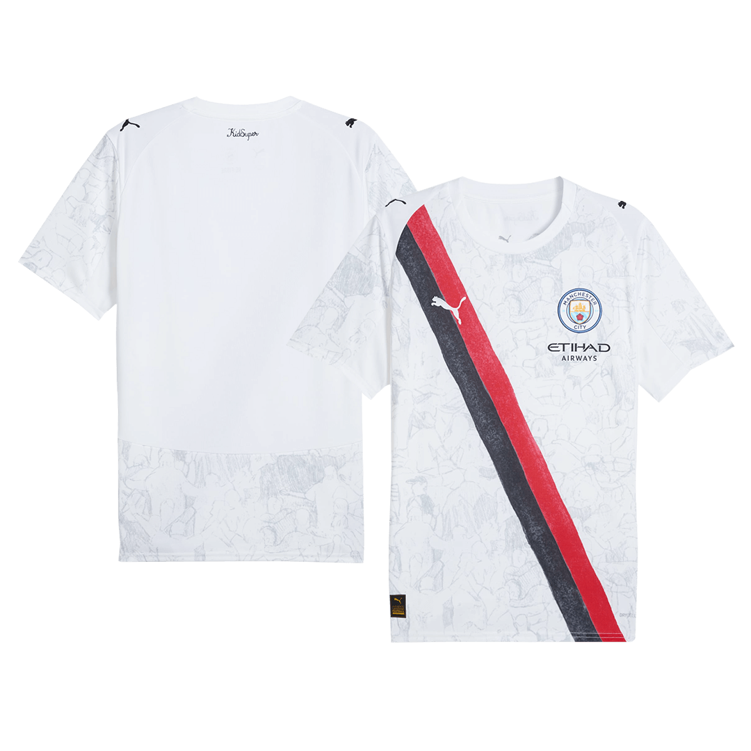 Manchester City Tröja 2025/26 Vit