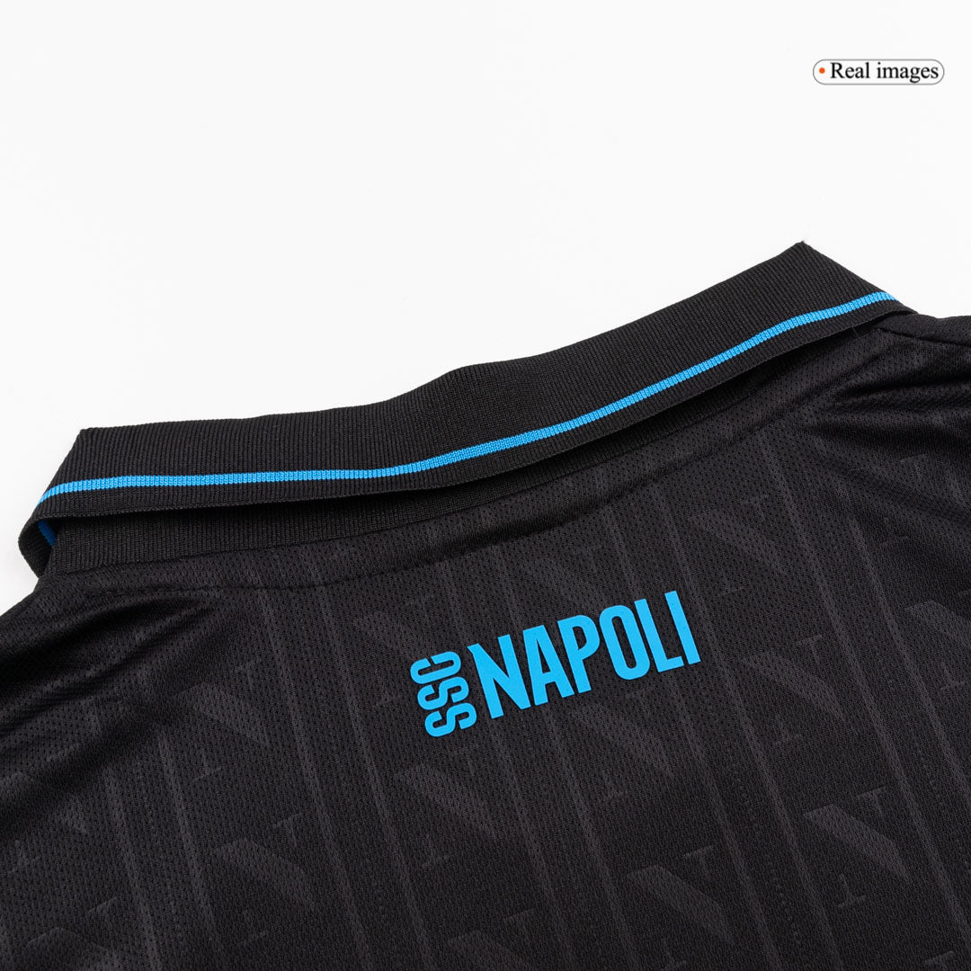 Napoli Tröja 2025/26 Tredje Svart-3
