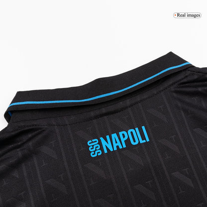 Napoli Tröja 2025/26 Tredje Svart-3