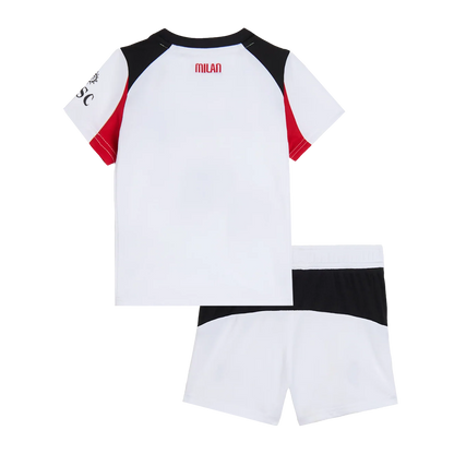 AC Milan Tröja 2025/26 Borta Vit Barn-13