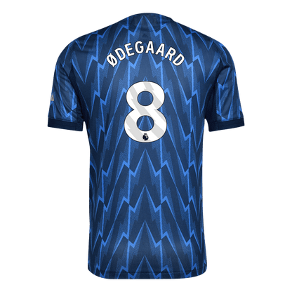 Arsenal Tröja ØDEGAARD #8 2025/26 Borta Blå-9