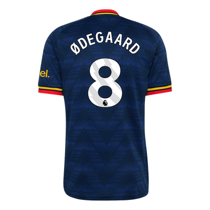 Arsenal Tröja ØDEGAARD #8 2026/27 Borta Mörkblå-9
