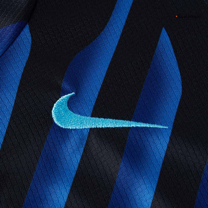 Inter Milan Tröja 2025/26 Hemma Blå och svart Barn-9