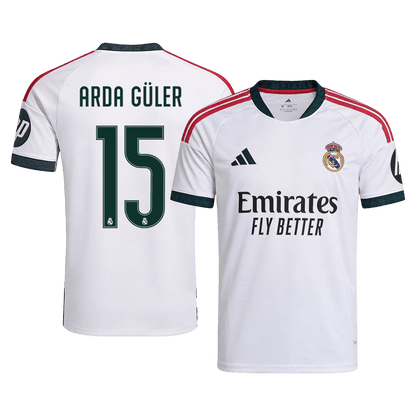 ARDA GÜLER #15 Real Madrid Tröja 2026/27 Hemma Premium Vit