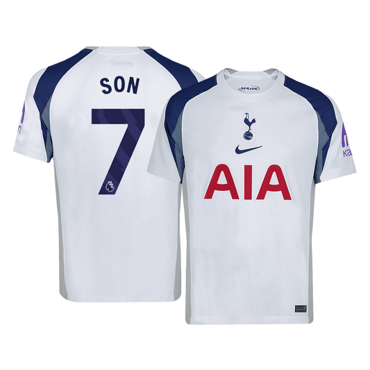 Tottenham Hotspur Tröja SON #7 2025/26 Hemma Vit