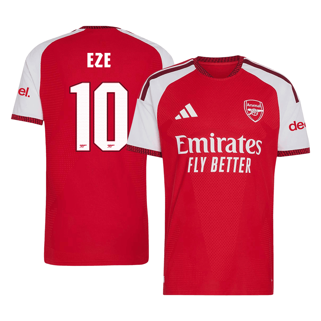 Arsenal Tröja EZE #10 2026/27 Hemma Autentisk Röd - UCL