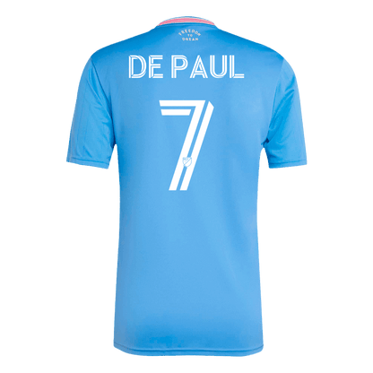 Inter Miami CF Tröja DE PAUL #7 2025 Tredje Blå-11