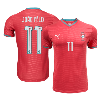 Portugal Tröja JOÃO FÉLIX #11 2026 Hemma Autentisk Röd