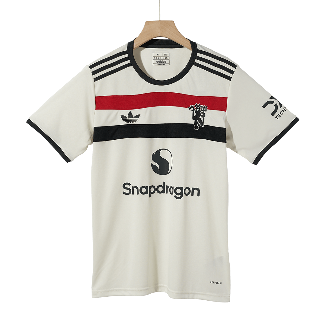 Manchester United Tröja 2024/25 Tredje Vit-11