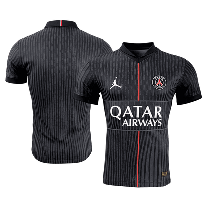 PSG Tröja 2025/26 Fourth Away Autentisk Svart-9