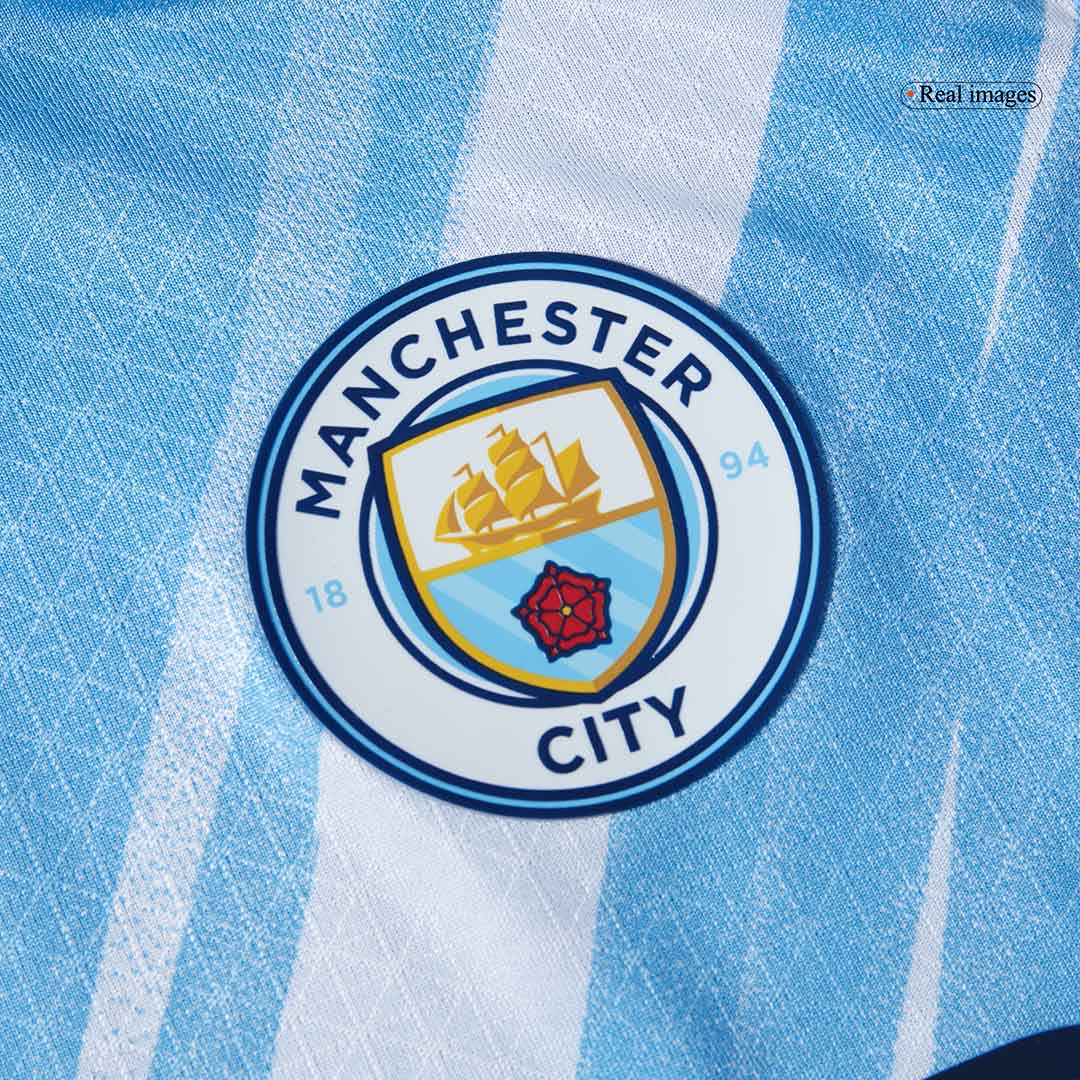 Manchester City Tröja RODRIGO #16 2025/26 Hemma Blå