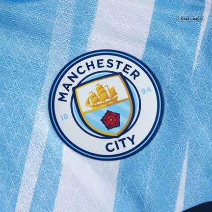 Manchester City Tröja RODRIGO #16 2025/26 Hemma Blå-9