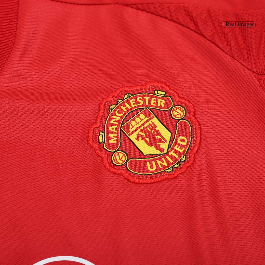 Manchester United Tröja 2024/25 Hemma Röd Barn-12