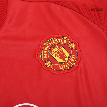 Manchester United Tröja 2024/25 Hemma Röd Barn-12