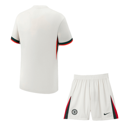 Chelsea Tröja Bortaställ 2025/26 Vit-12