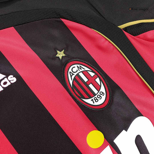 KAKA' #22 AC Milan Hemmatröja 2006/07 Retro Tröja
 Röd & Svart-1