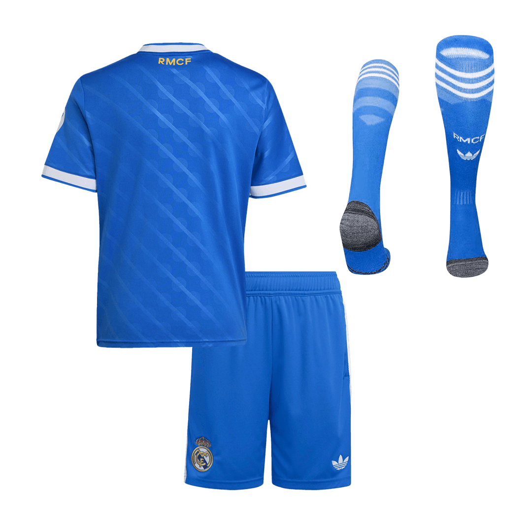 Real Madrid Tröja 2025/26 Tredjeställ Blå Barn-14