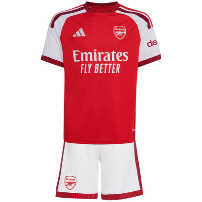 Arsenal Tröja CHAMPIONS #26 2026/27 Hemma Röd Barn-4