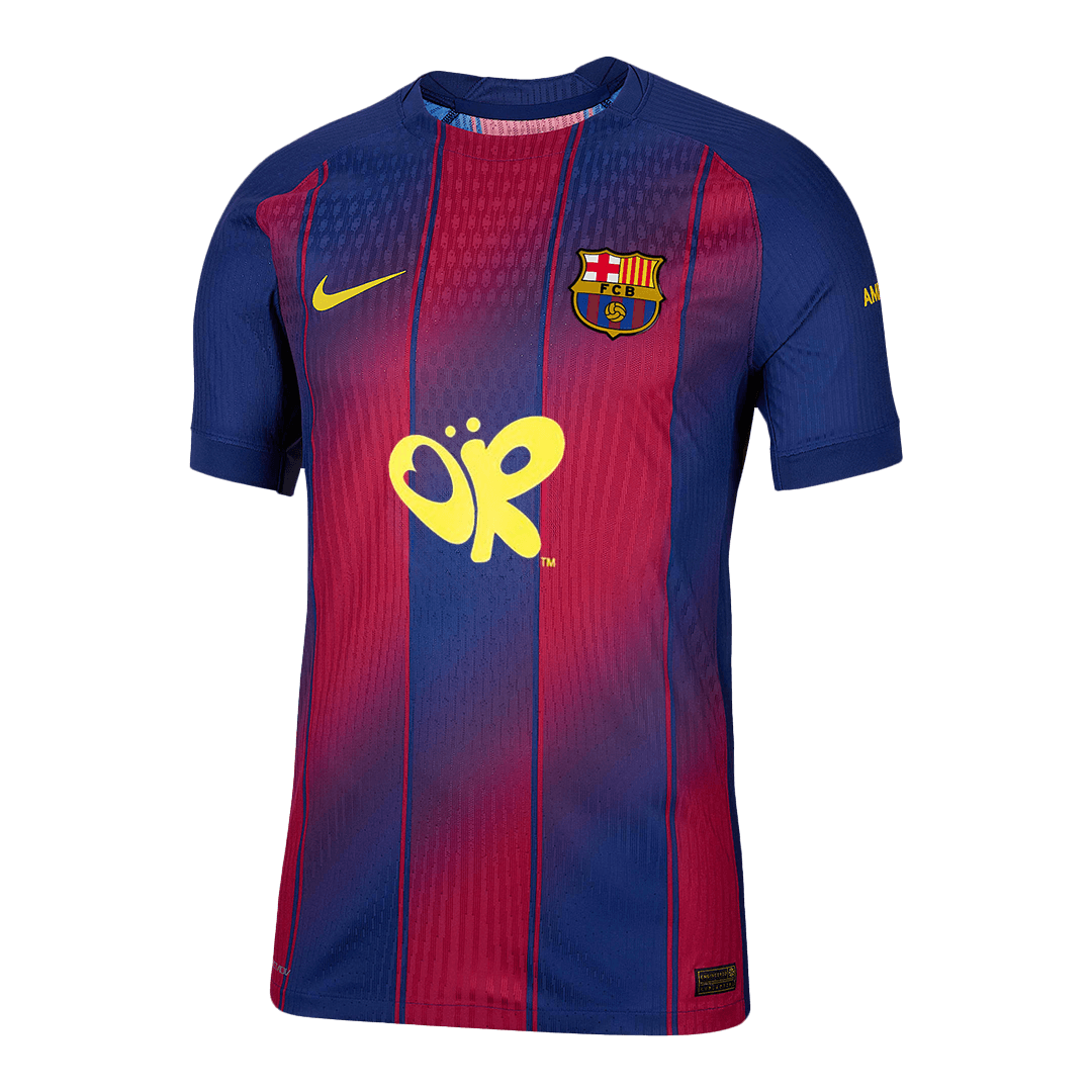 Barcelona Tröja 2025/26 Hemma Autentisk Röd & Blå