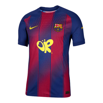 Barcelona Tröja 2025/26 Hemma Autentisk Röd & Blå