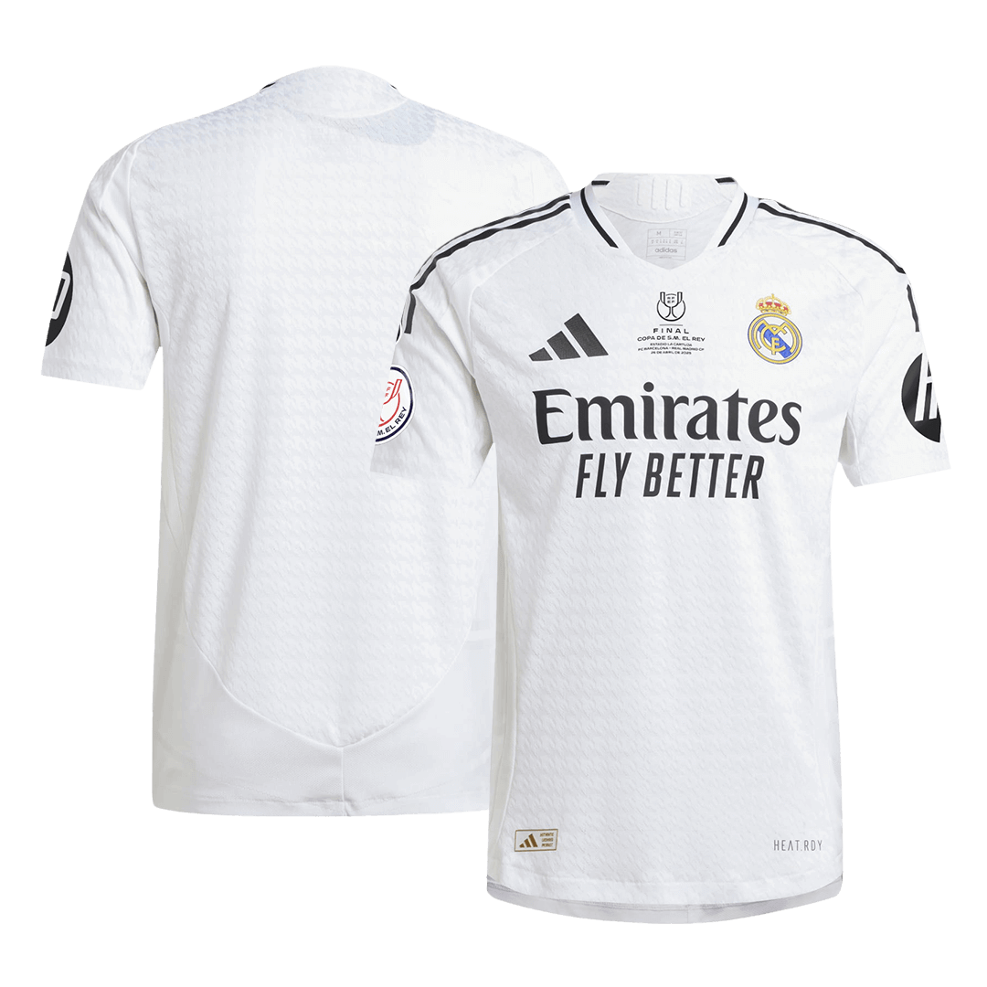 Real Madrid Tröja 2024/25 Hemma Vit Final-10