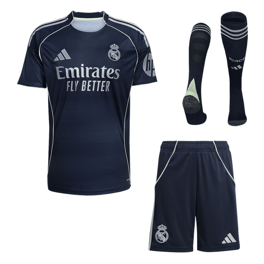 Real Madrid Tröja Bortaställ 2025/26 Mörkblå