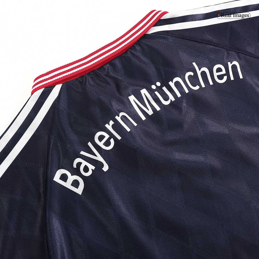 Bayern Munich Hemmatröja 1997/99 Retro Tröja
 Black&Red-3