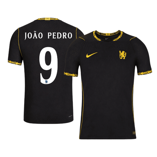 Chelsea Tröja JOÃO PEDRO #9 2026/27 Borta Autentisk Balck - UCL