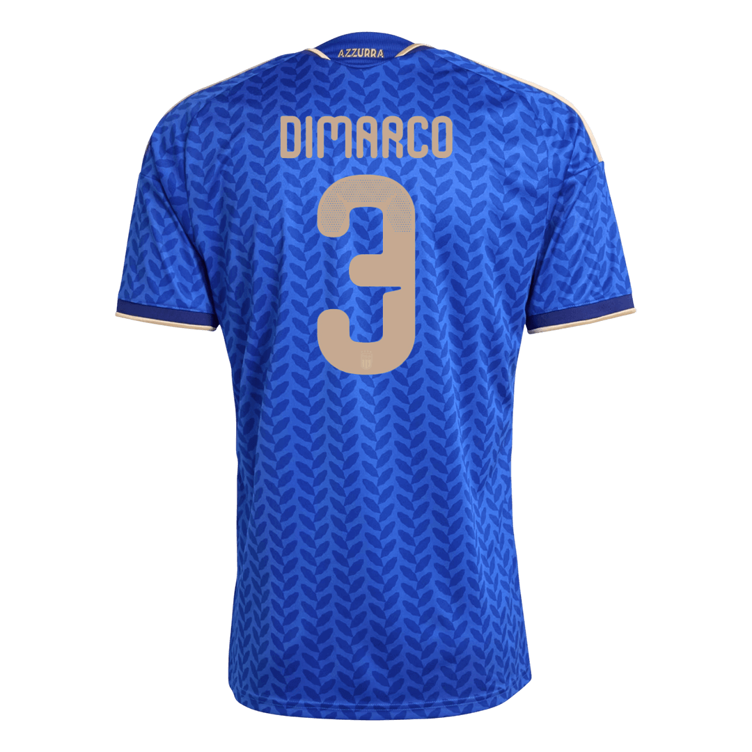 DIMARCO #3 Italien Tröja 2026 Hemma Premium Blå