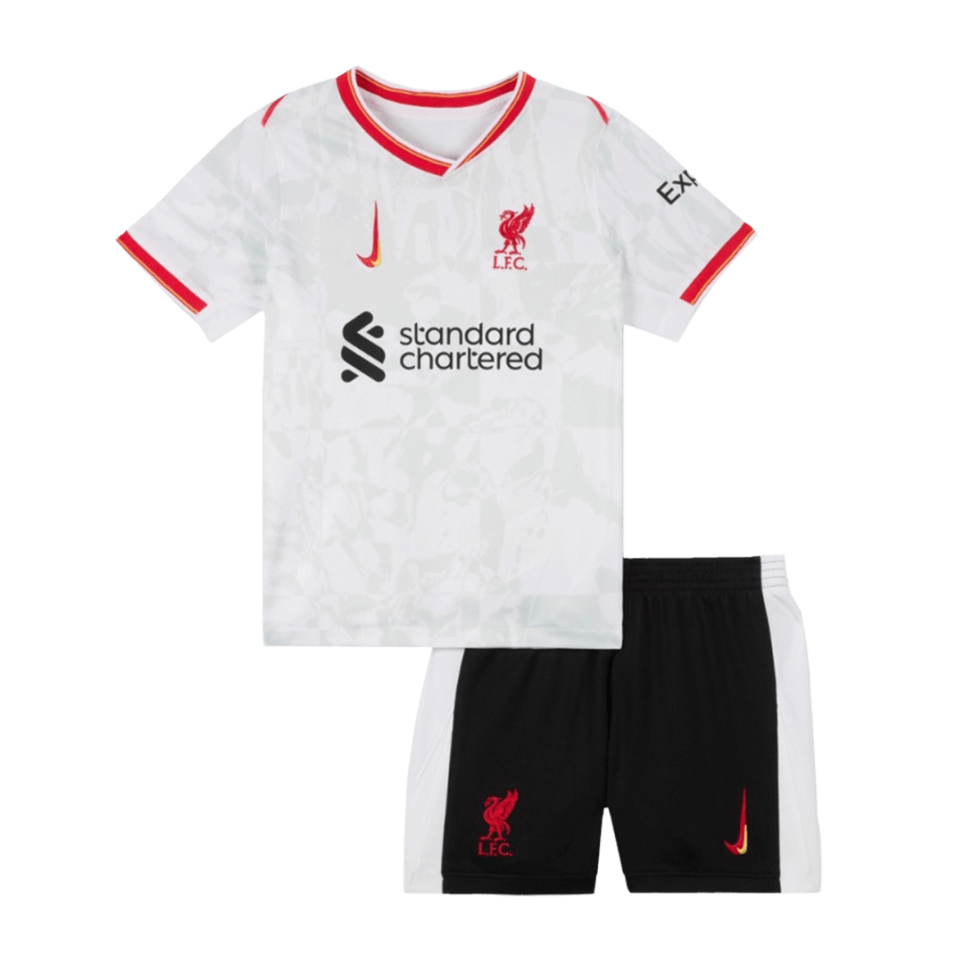 Liverpool Tröja 2024/25 Tredje Vit Barn