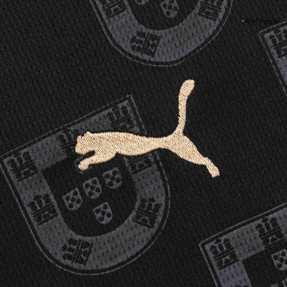 Portugal Tröja 2026 Svart Barn-9