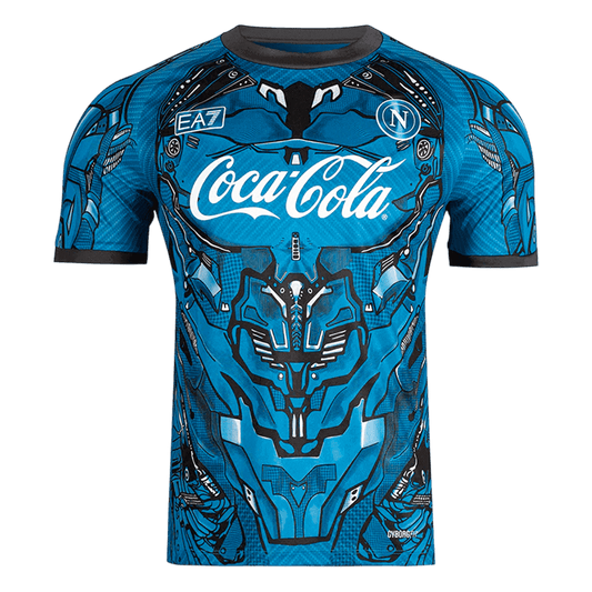 Napoli Tröja 2025/26 Före match Blå
