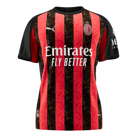 AC Milan Tröja 2025/26 Hemma Premium Röd & Svart