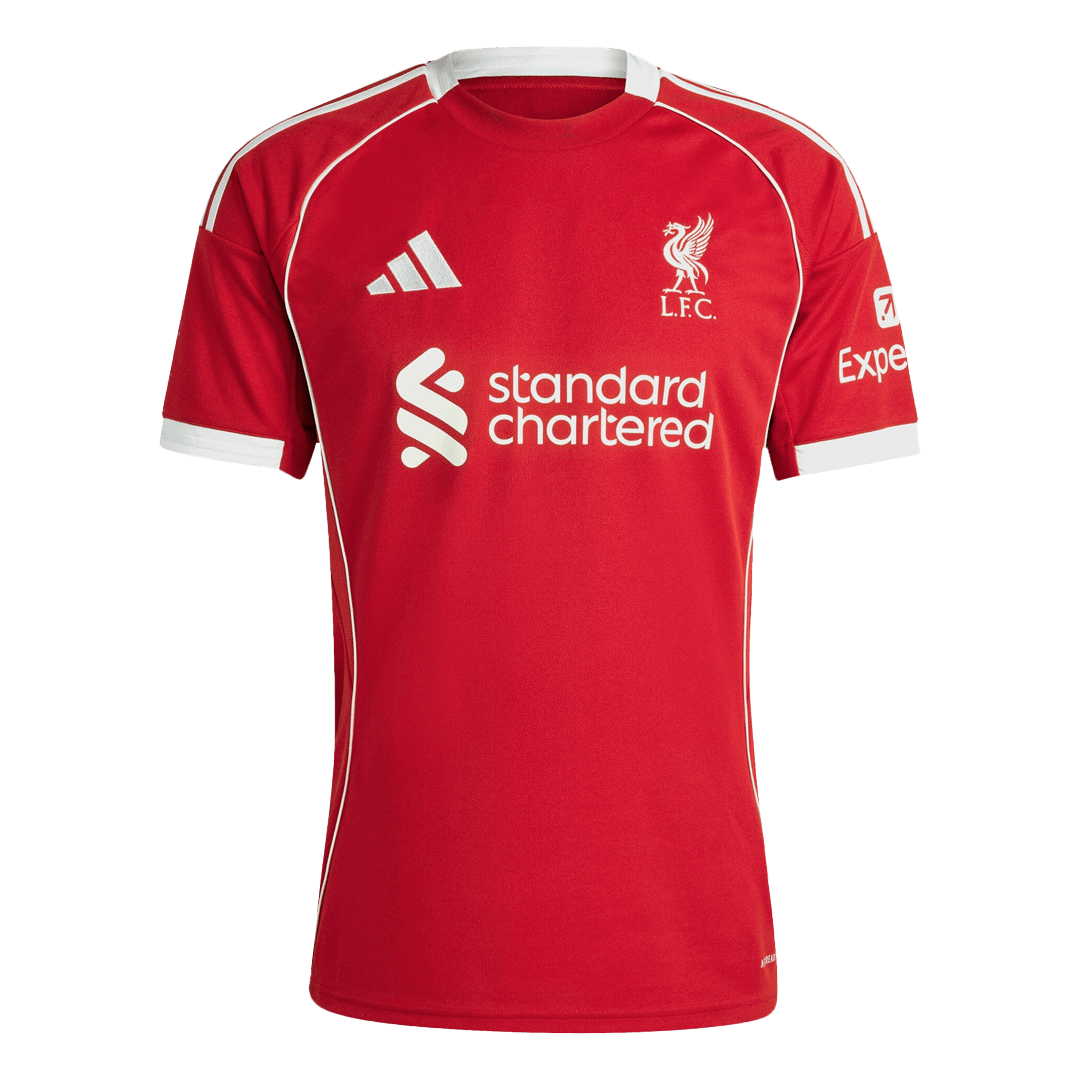 Liverpool Tröja VIRGIL #4 2025/26 Hemma Röd-10