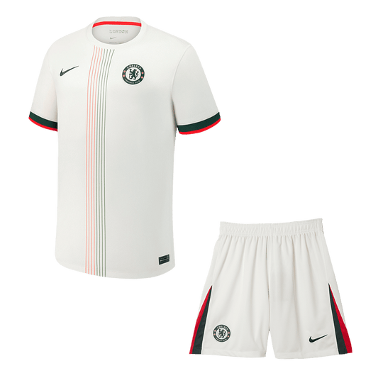 Chelsea Tröja Bortaställ 2025/26 Vit