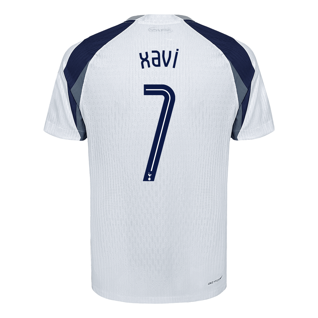 Tottenham Hotspur Tröja XAVI #7 2025/26 Hemma Vit - UCL-9