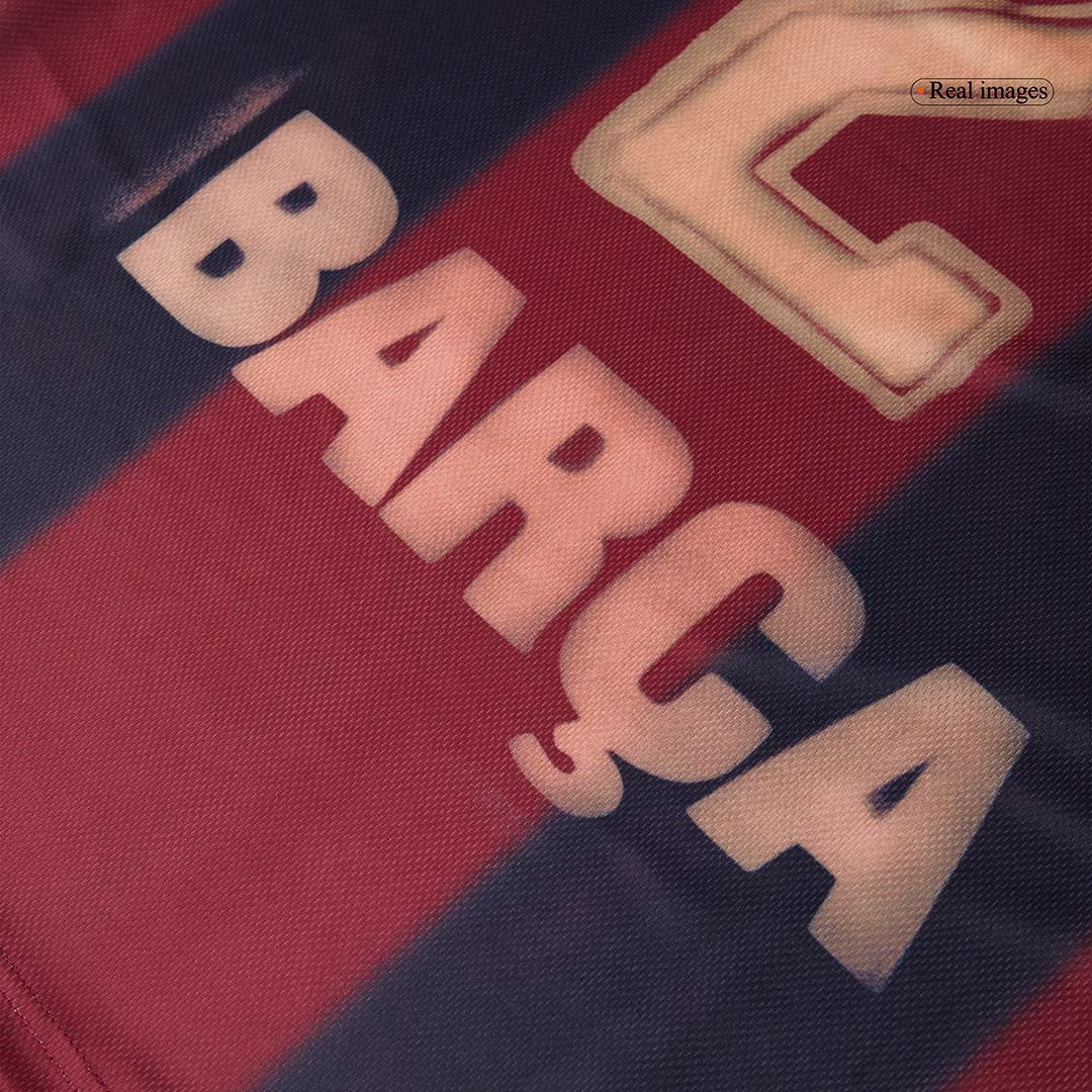 Barcelona Hemmatröja 2000/01 Retro Tröja
 Röd & Blå-3