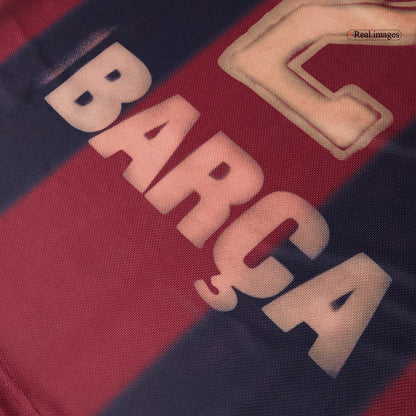 Barcelona Hemmatröja 2000/01 Retro Tröja
 Röd & Blå-3