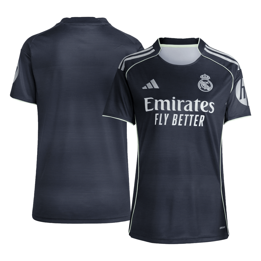 Real Madrid Tröja 2025/26 Borta Mörkblå Dam-8