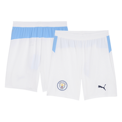 Manchester City Shorts 2025/26 Hemma Vit-9