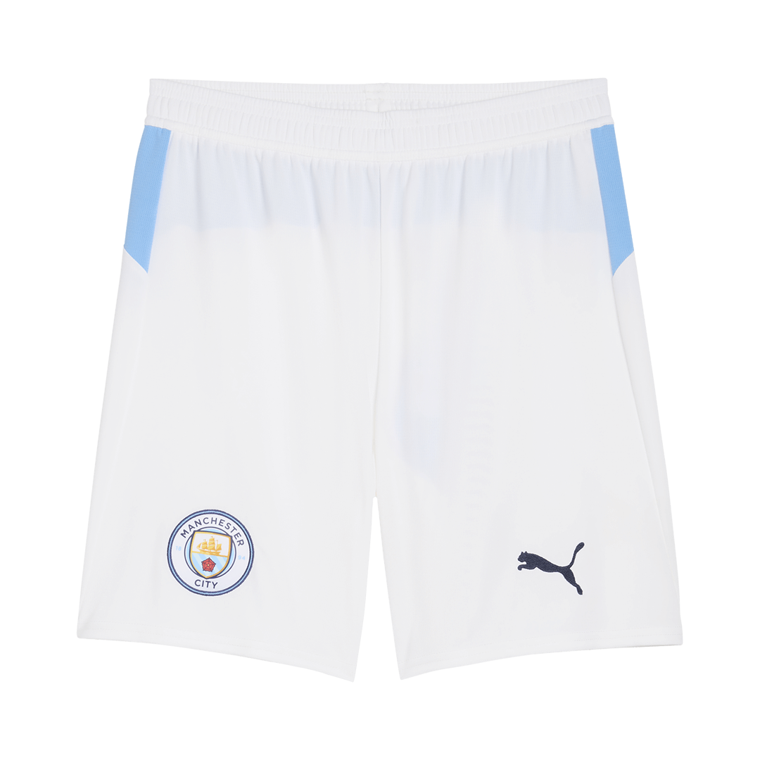 Manchester City Shorts 2025/26 Hemma Vit