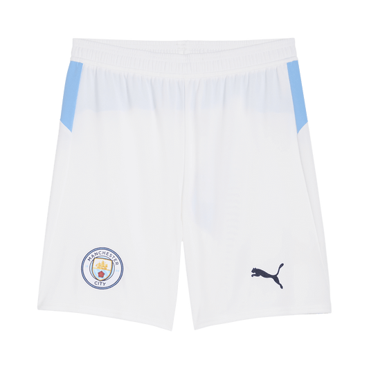 Manchester City Shorts 2025/26 Hemma Vit