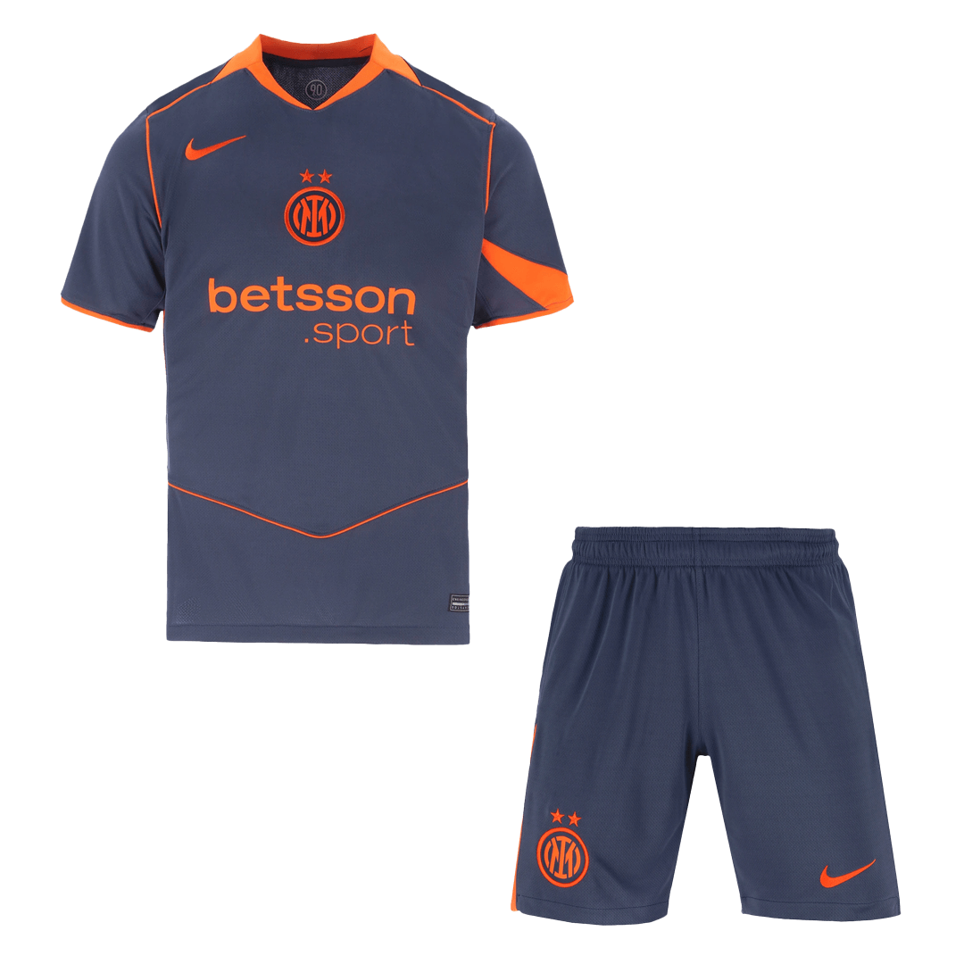 Inter Milan Tröja Tredjeställ 2025/26 Mörkblå
