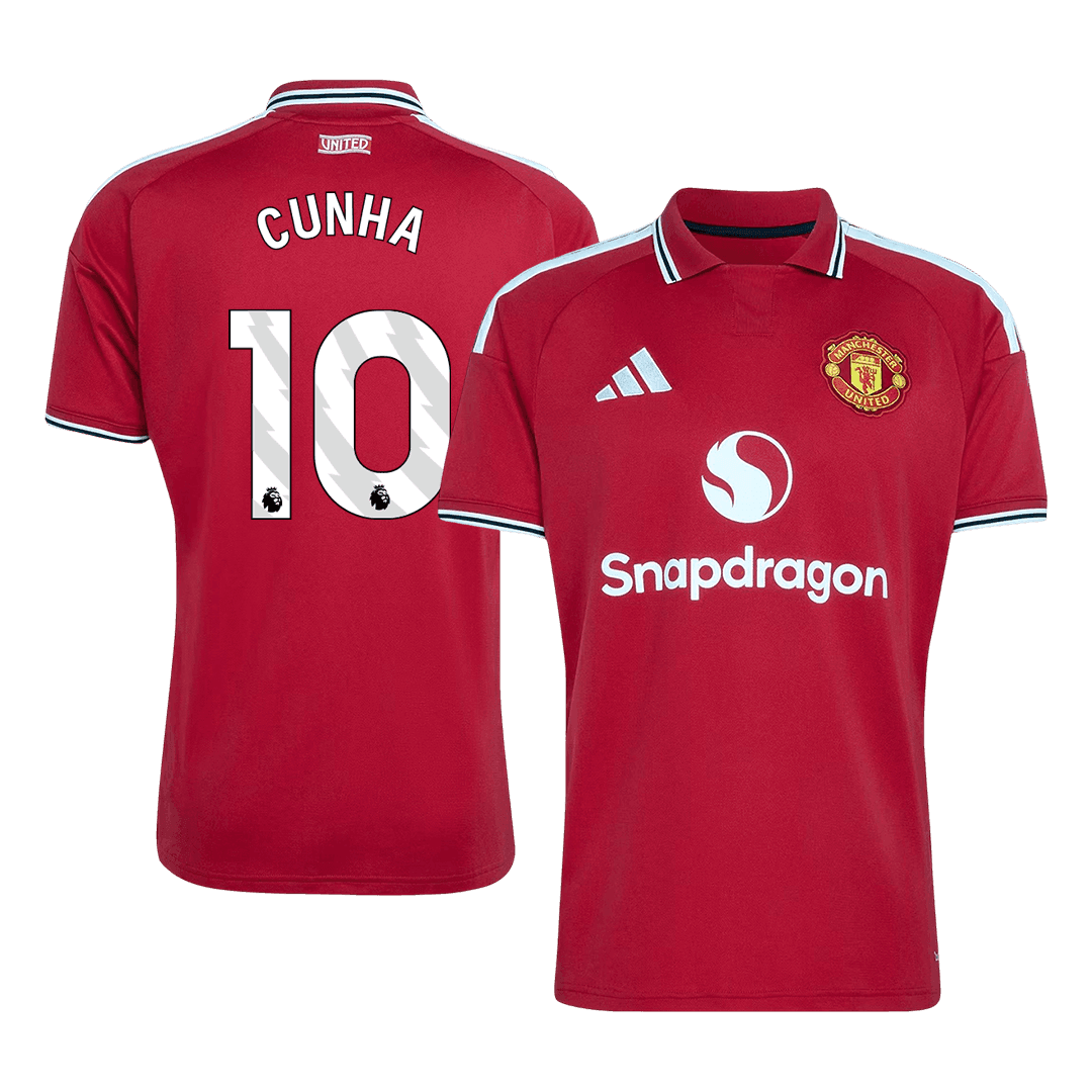 Manchester United Tröja CUNHA #10 2026/27 Hemma Röd