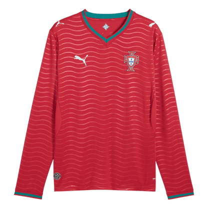 Portugal Tröja 2026 Hemma Långärmad Röd