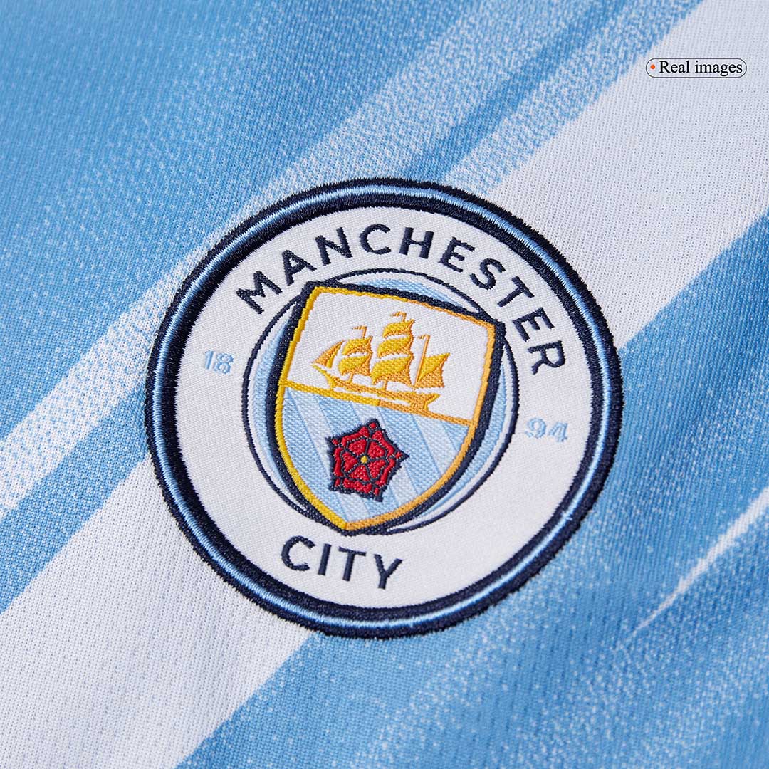 Manchester City Tröja 2025/26 Hemma Blå Dam-8