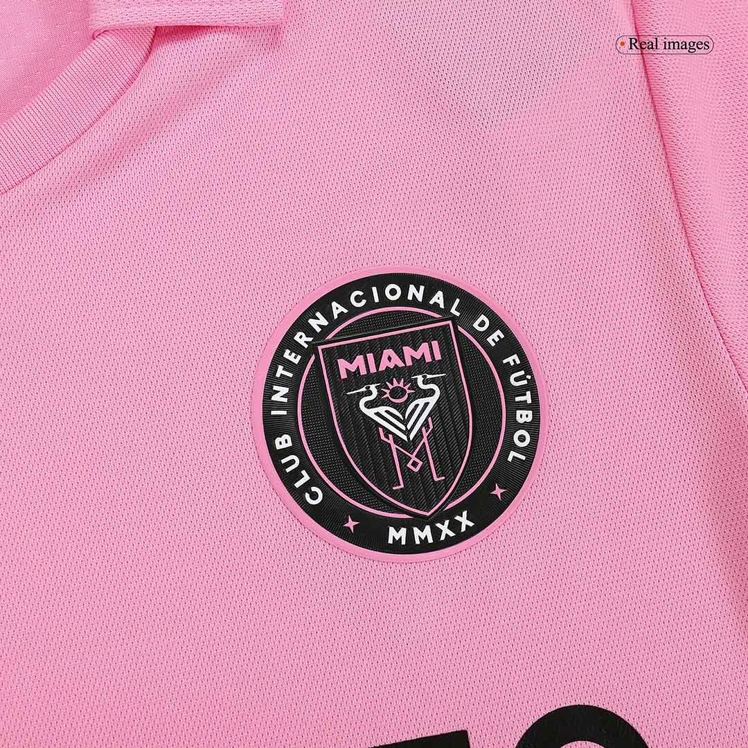 Inter Miami CF Tröja SUÁREZ #9 2022 Hemma Rosa