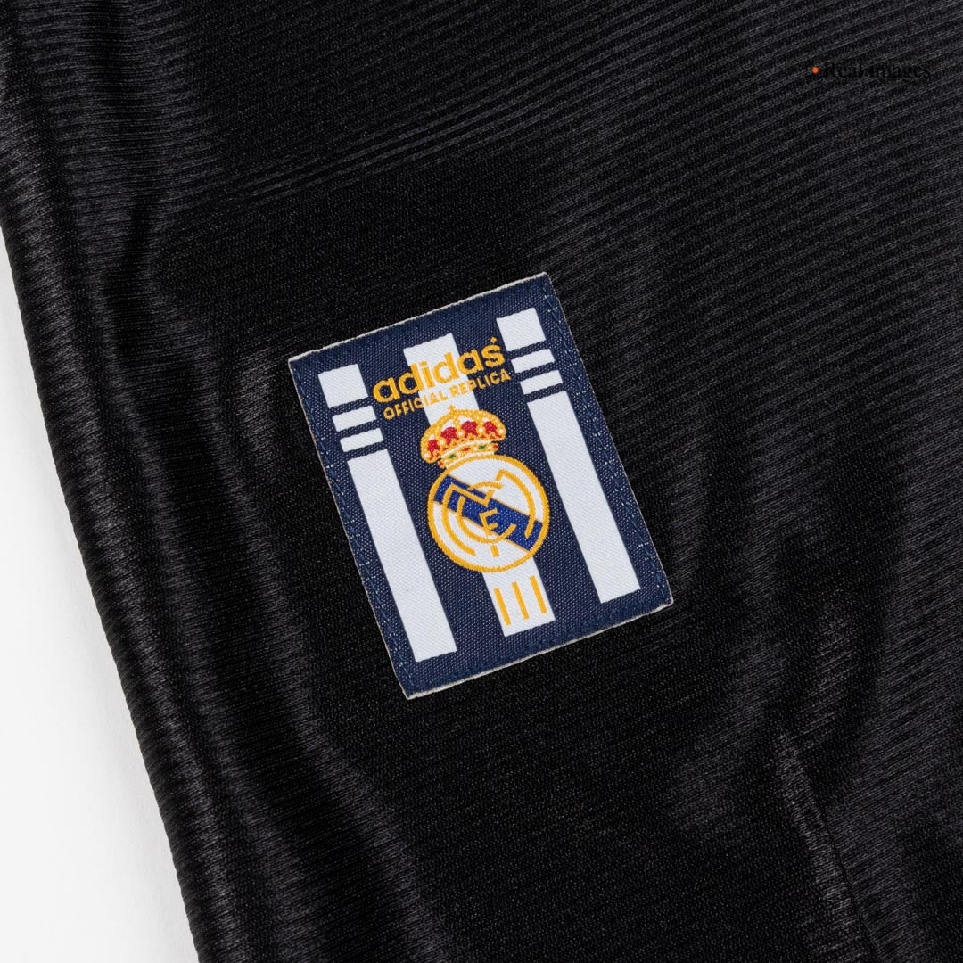 Real Madrid Bortatröja 1999/01 Retro Tröja
 Svart