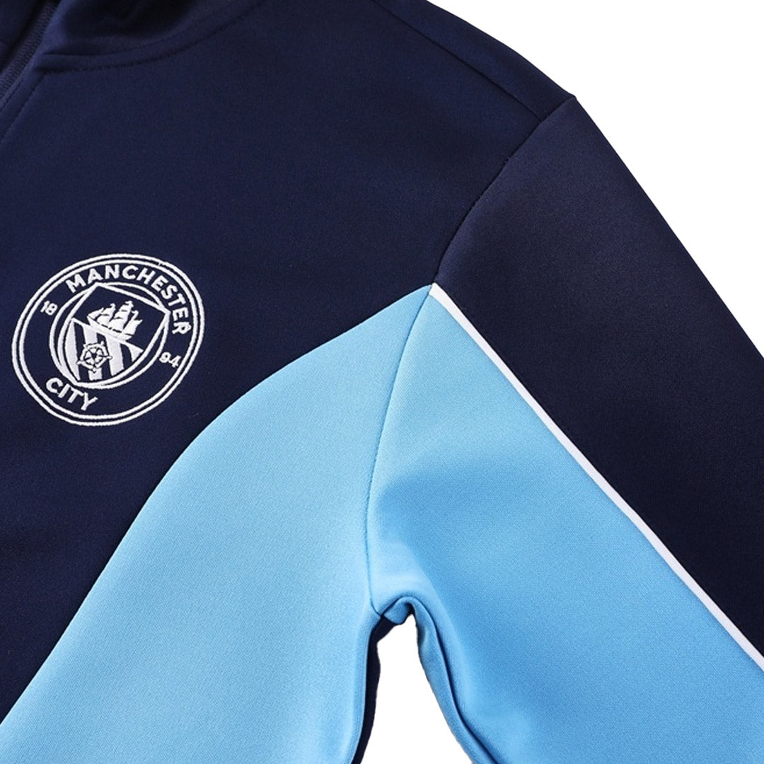 Manchester City Träningsset (Jacka+Byxor) 2025/26 Mörkblå
